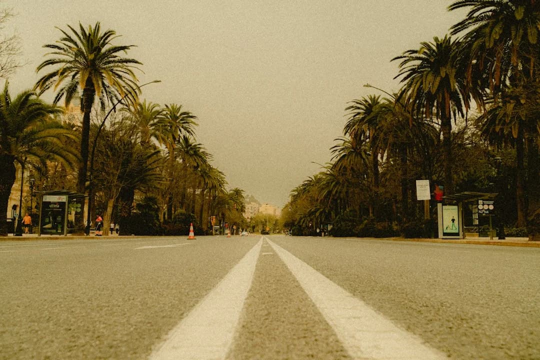 cycling race malaga city street