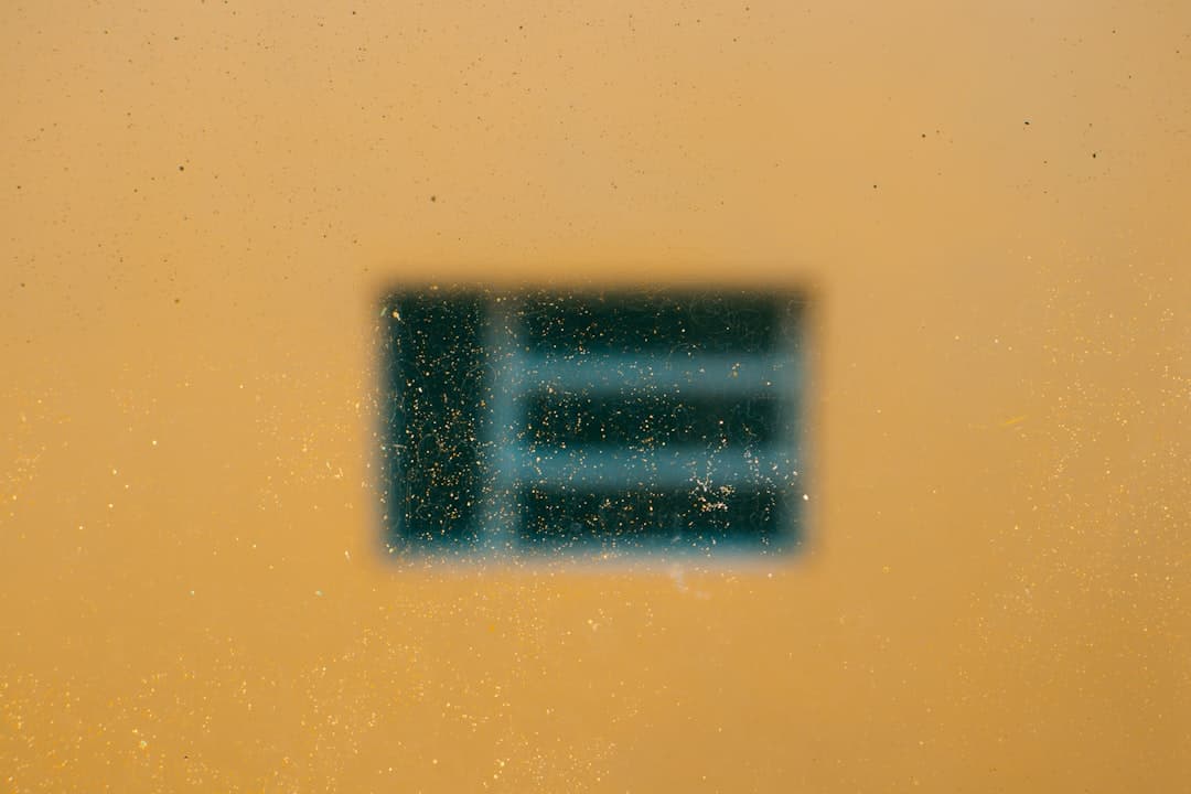 semiconductor wafer laboratory close up
