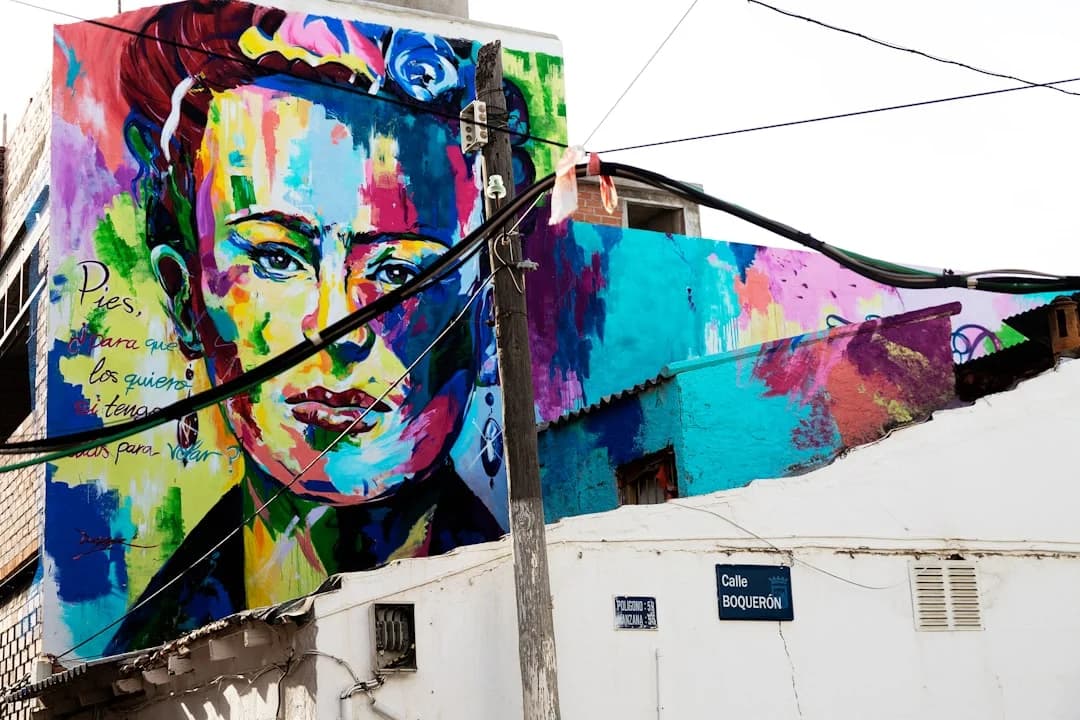 Soho Malaga street art mural