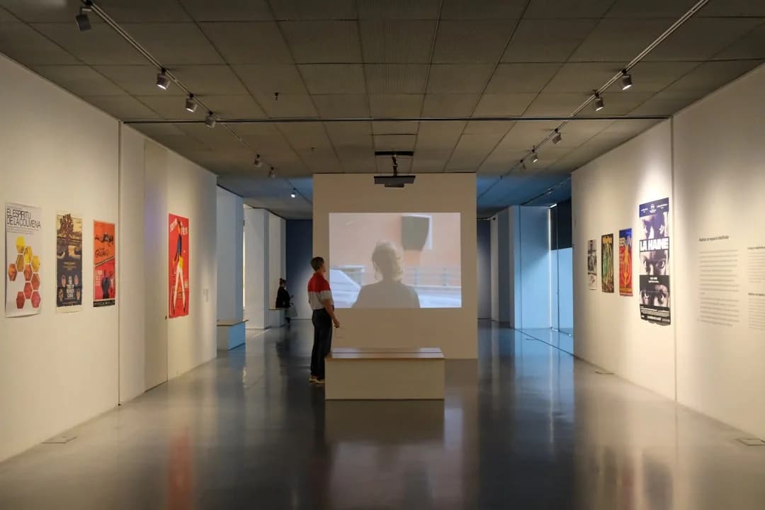 Malaga museum art gallery inside