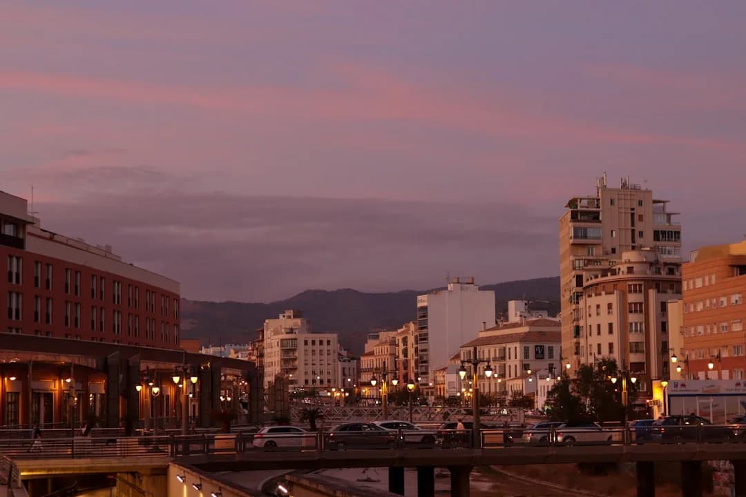 Malaga highway traffic