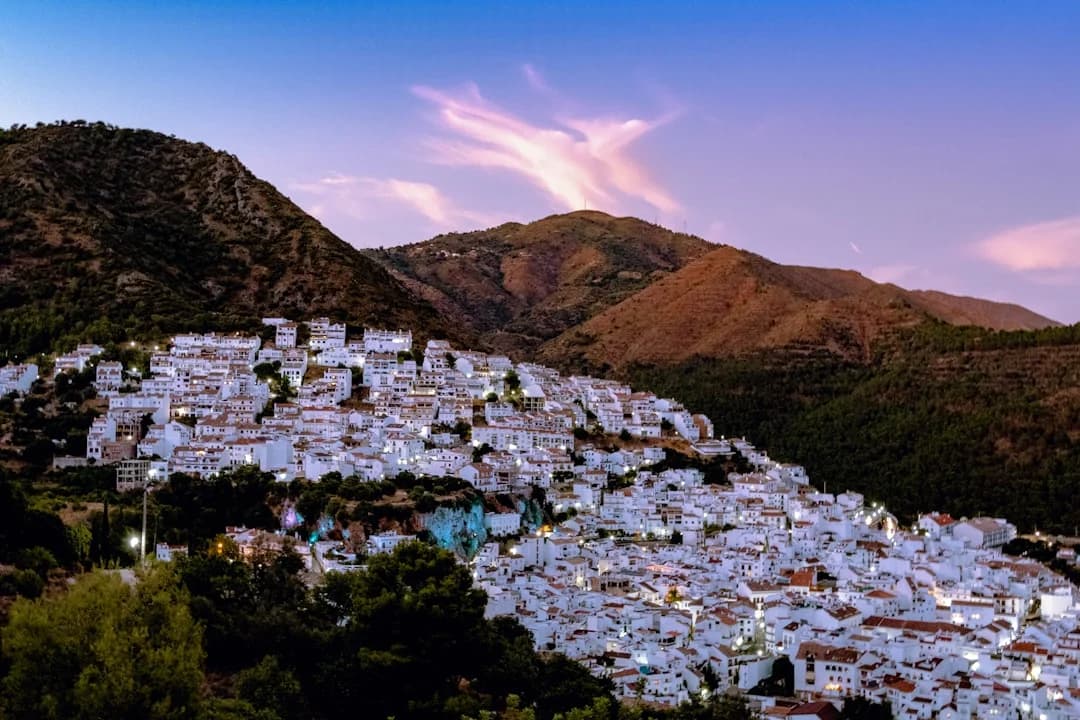 Guaro white village Malaga