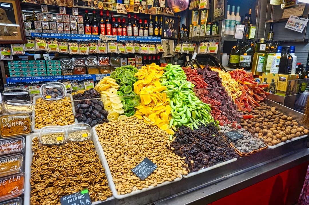 Atarazanas food market Malaga